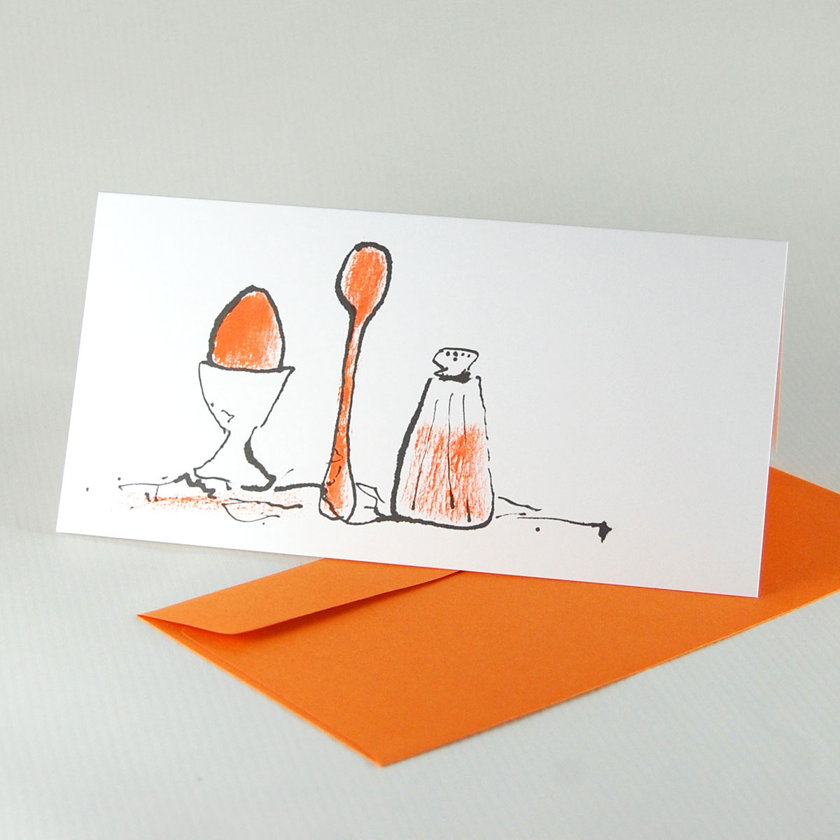 Easter Cards with orange envelopes