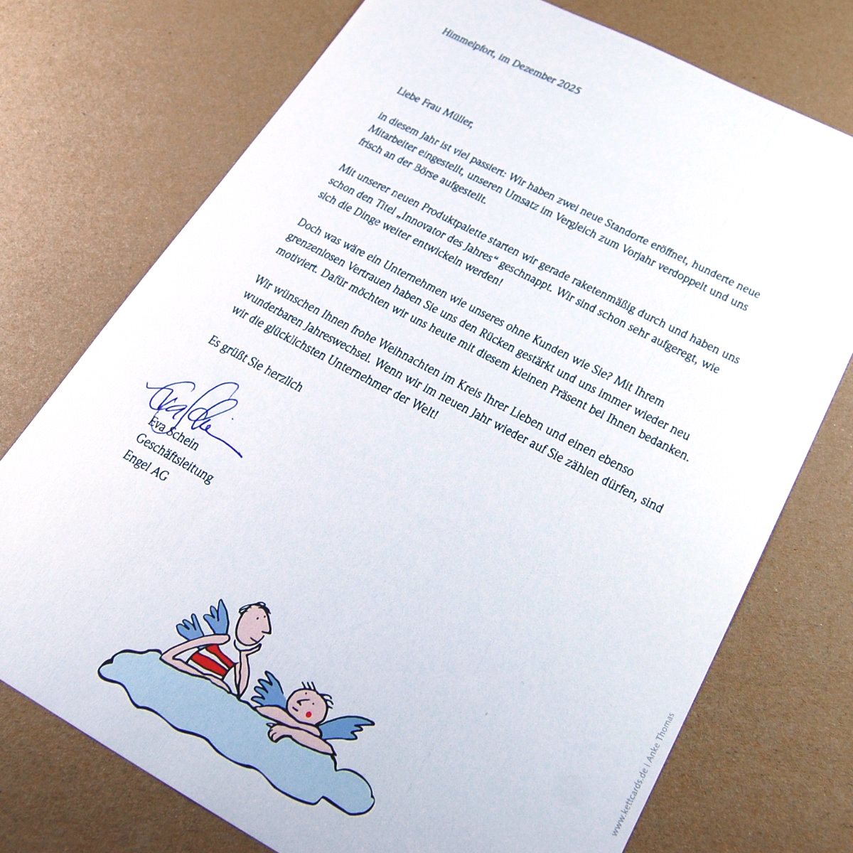 a christmas letter for your personal Christmas message