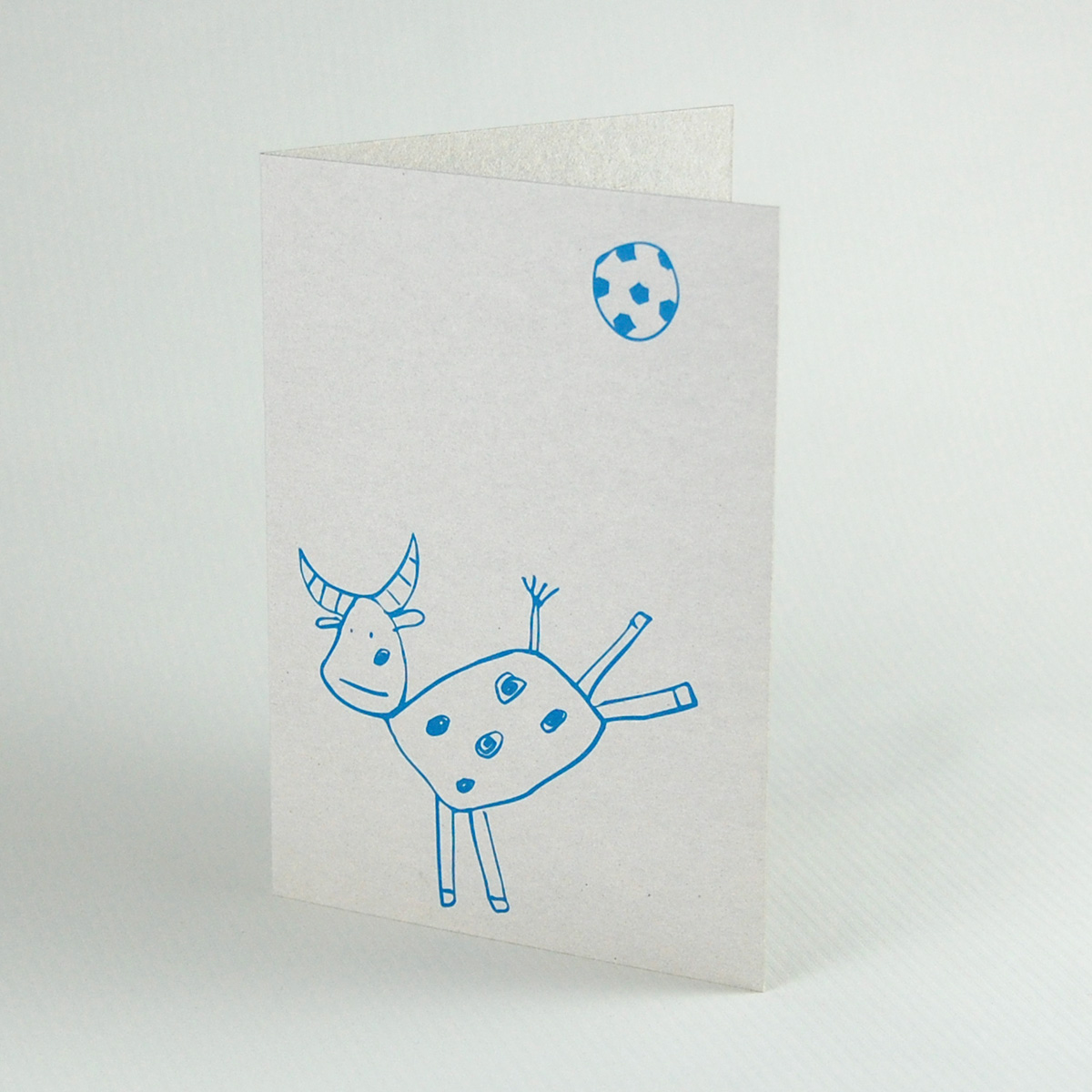 Free Kick! Eco Friendly greeting cards