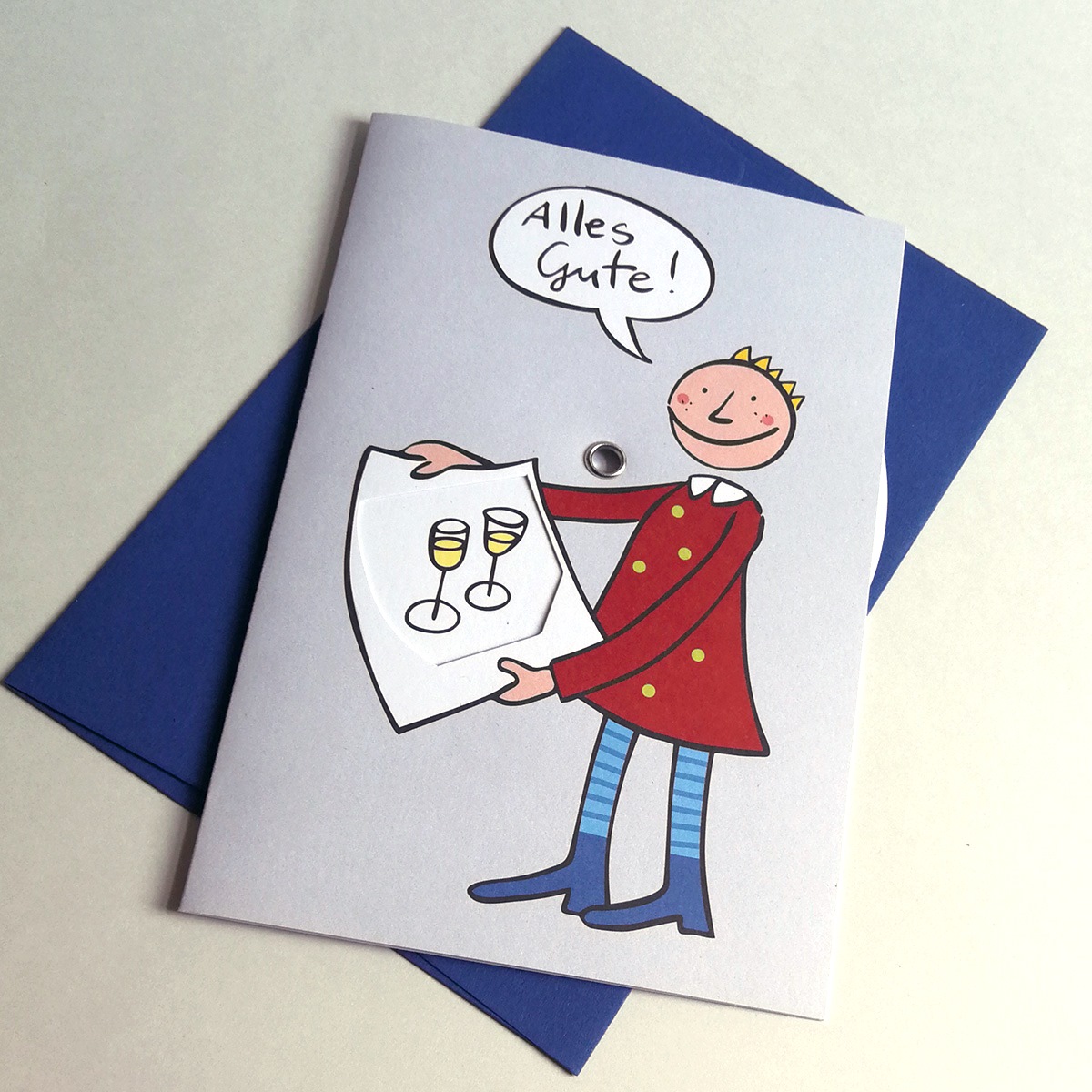 Eco-Friendly Greeting Cards with recycled envelopes