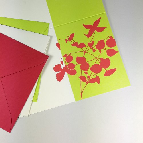 recycled greeting cards with recycled envelopes