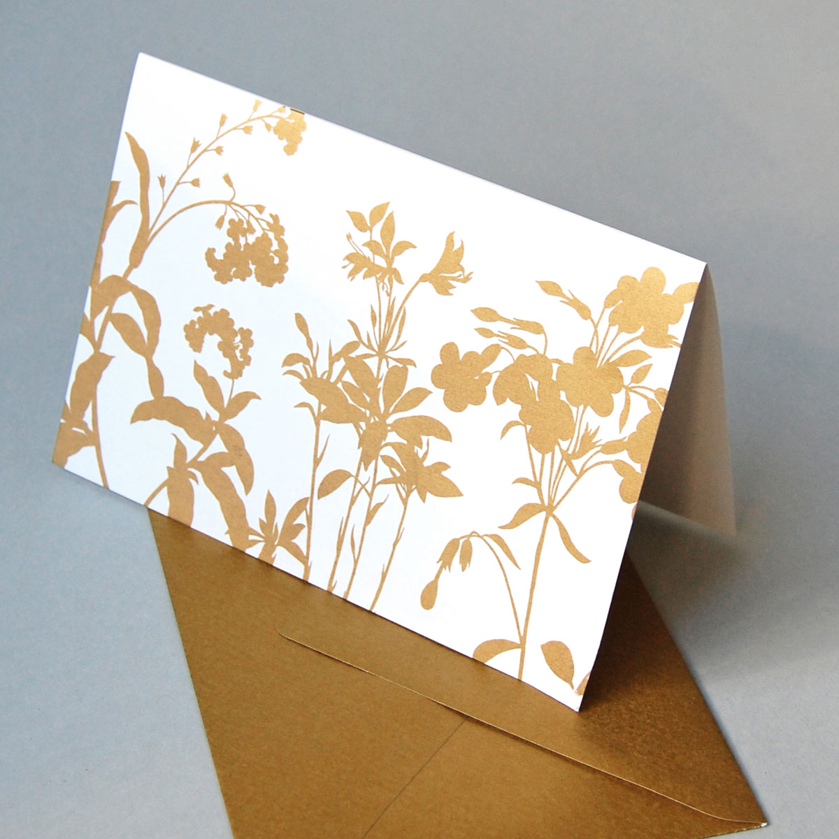Greeting Cards with golden envelopes