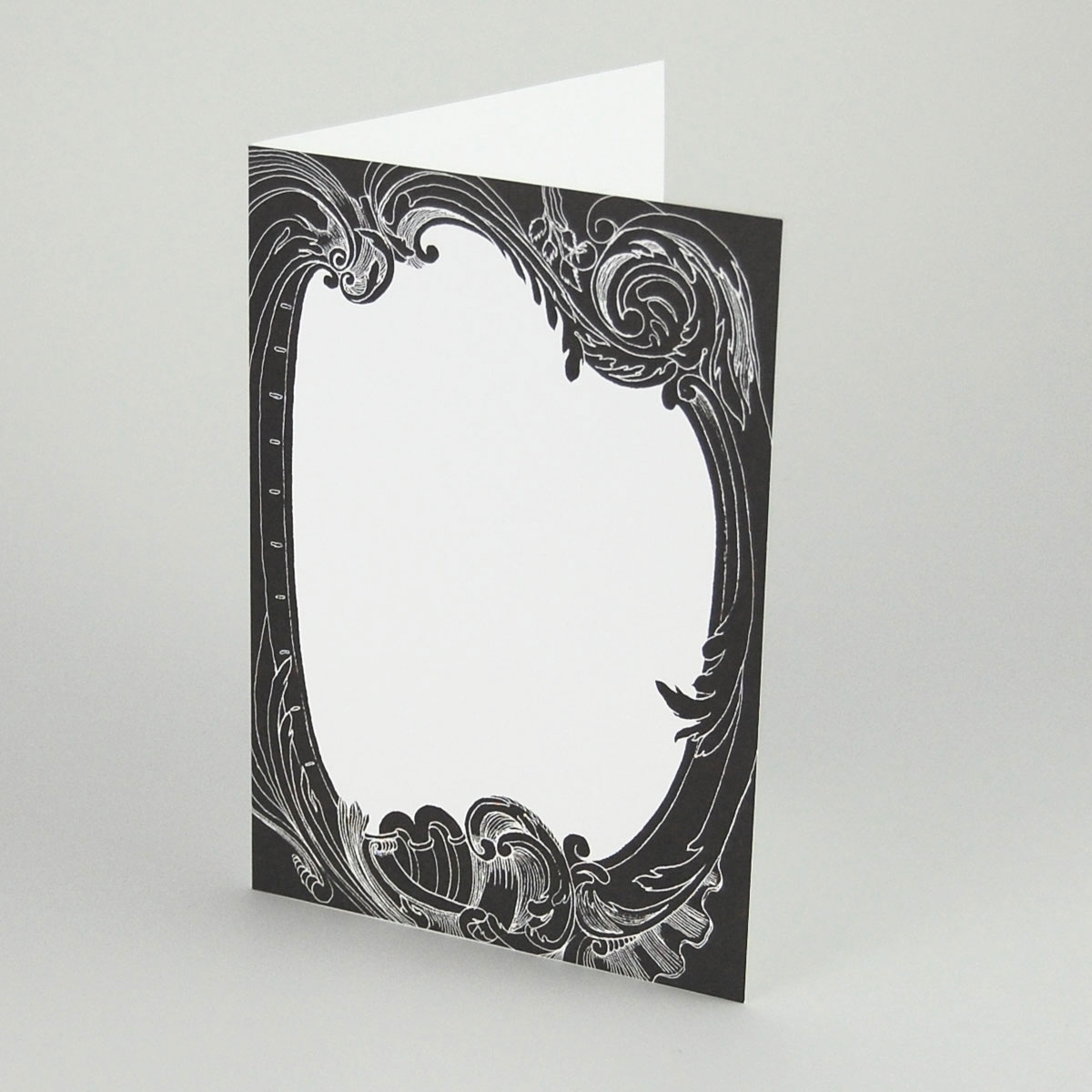 Greeting Cards: Rococo Frame