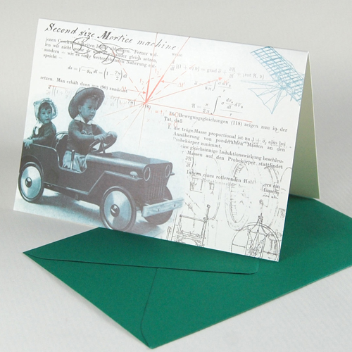 Greeting Cards with a soapbox and envelopes