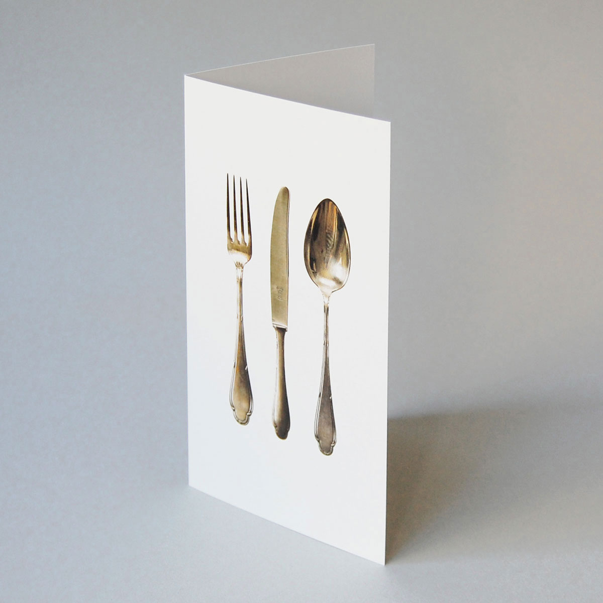 Menu cards / invitation cards: Cutlery