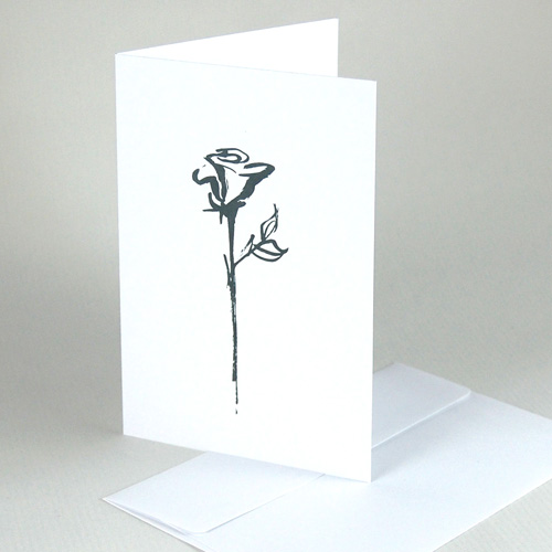 Recycled greeting cards with envelopes