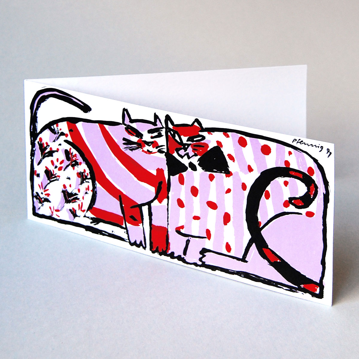 Greeting Cards: fat cats (Friendship)