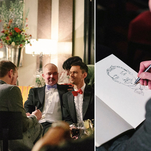 Quick Portraits at events