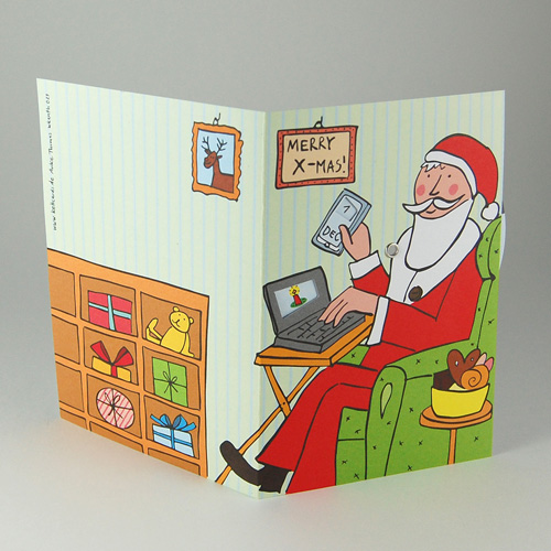 Merry X-Mas! Advent Calender with rotating disc