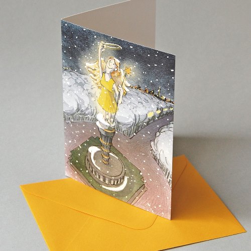 Christmas Cards: Siegessäule, Berlin, Tiergarten