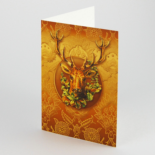 Greeting Cards: deer's antlers