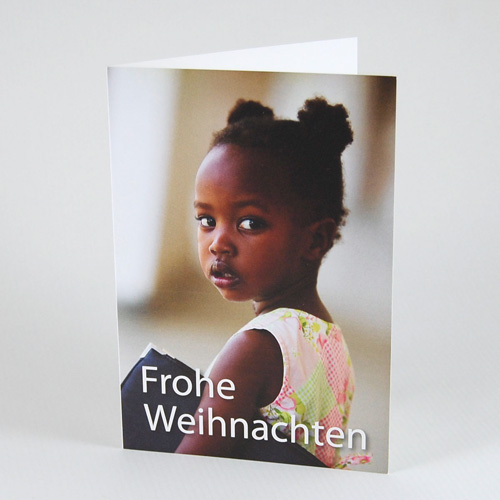 girl going to school, charity christmas cards for burundikids