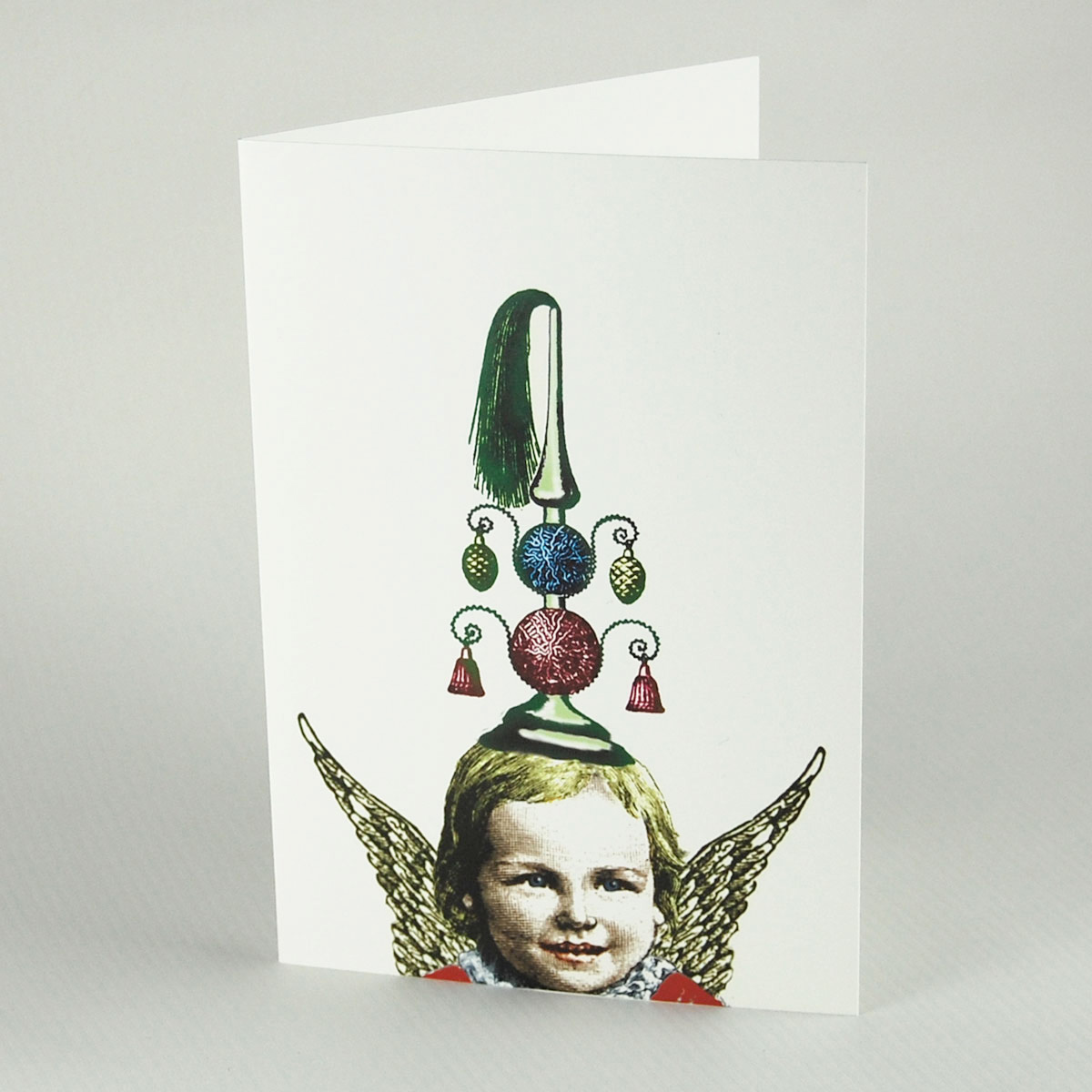 funny Christmas Cards: Angel
