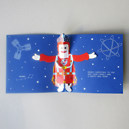 Christmas Cards: Santa Claus Pop-Up