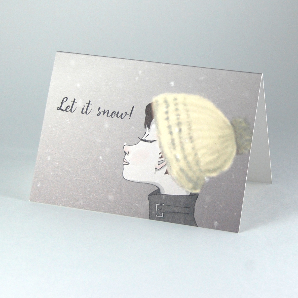 Eco Friendly Christmas Cards: Let it snow!