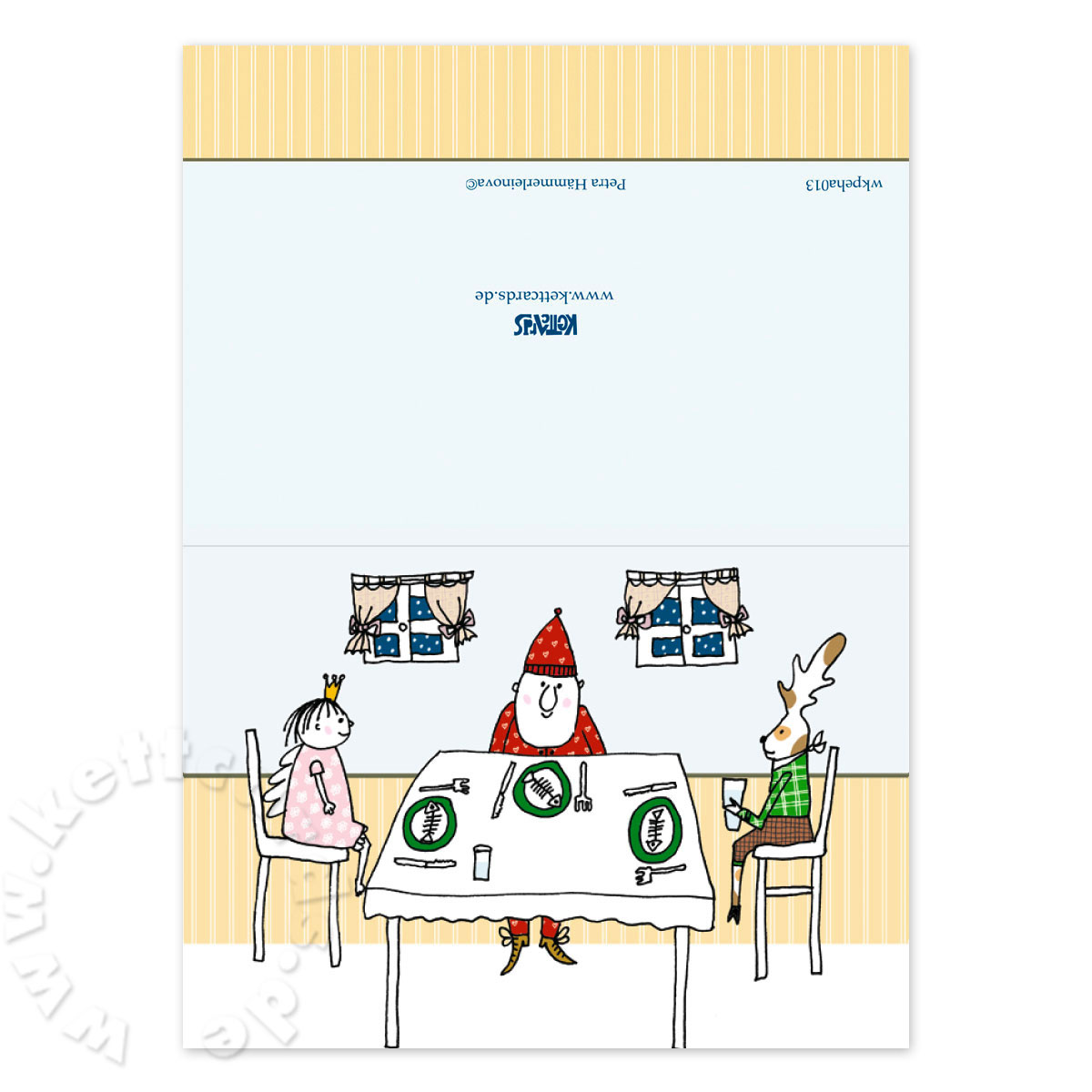 cartoon Christmas cards