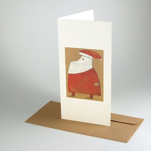 Christmas Cards with recycled envelopes