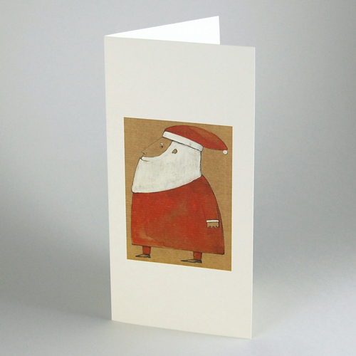 order online: cartoon christmas cards with Santa Claus