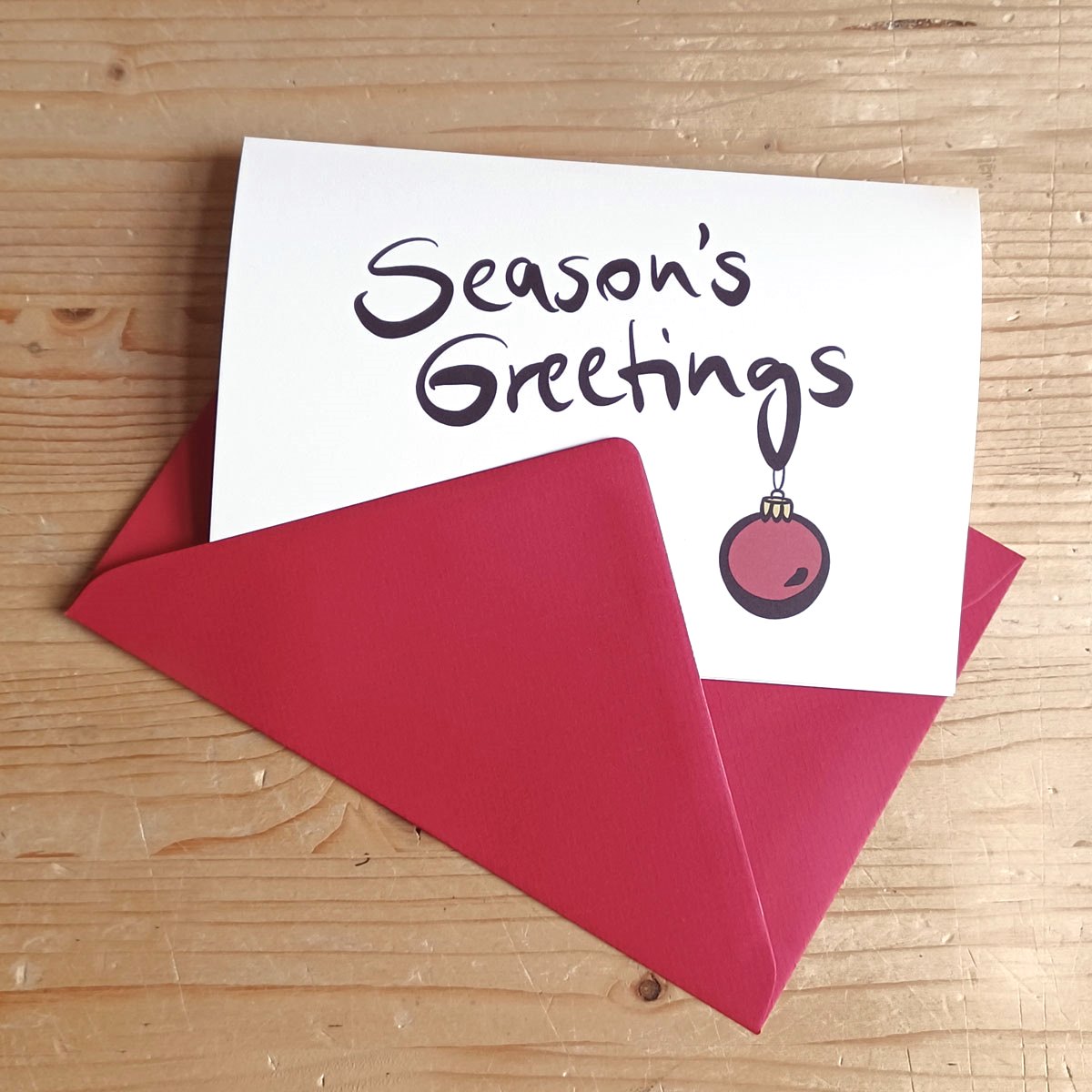 Season�s Greetings, modern greeting cards