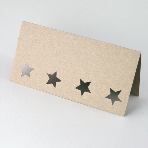 Christmas Cards with recycled materials